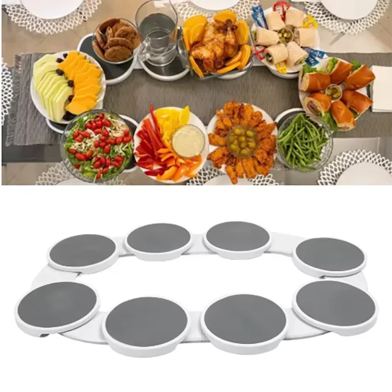 Obrotowy Stół Kuchenny 360 Stopni, Odporny na Ciepło, Idealny na Blat 🔄