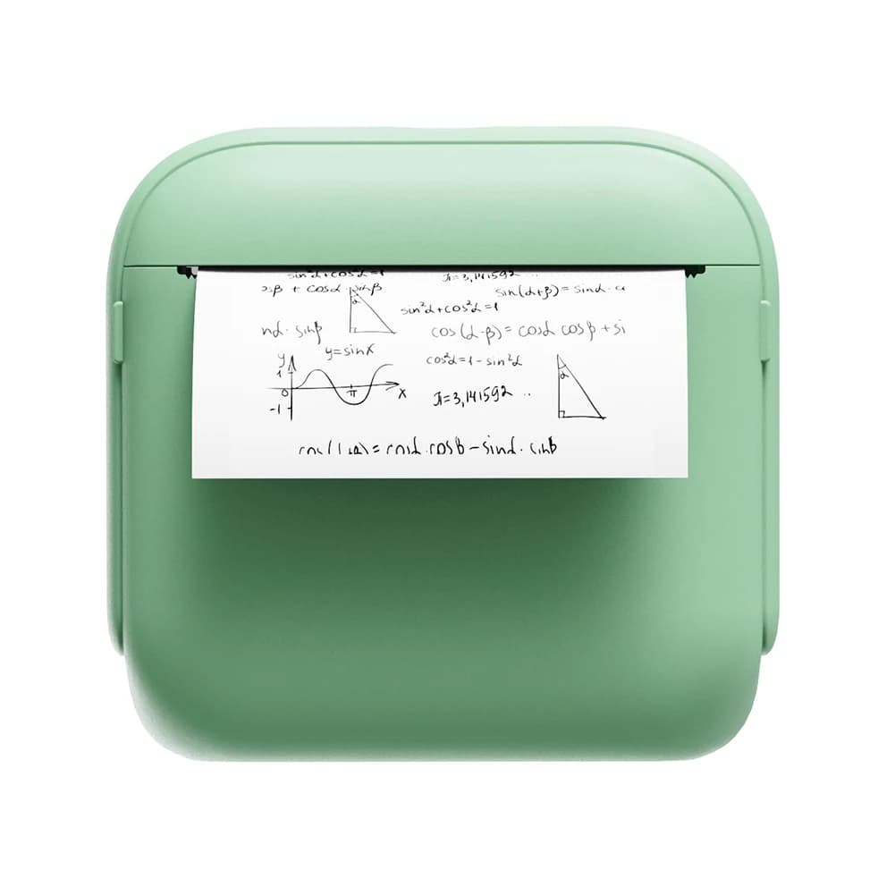 Przenośna Drukarka Fotograficzna Bez Tuszu z Bluetooth i Rolką Papieru - Idealny Prezent na Urodziny Dziecka 🎁